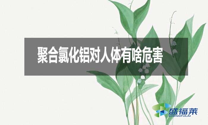 聚合氯化鋁對(duì)人體有啥危害？